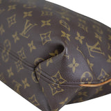 Louis Vuitton Sully PM Monogram Corner close up