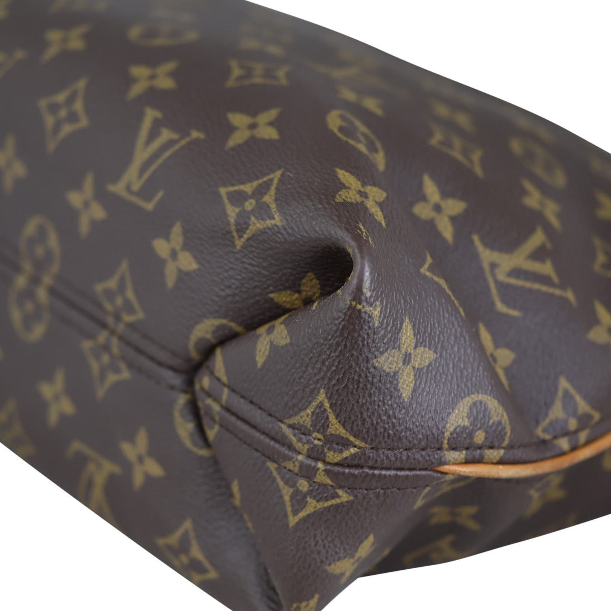Louis Vuitton Sully PM Monogram Corner close up