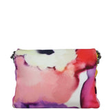 Chanel Flower Power Canvas Messenger Bag Back