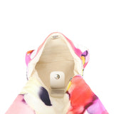 Chanel Flower Power Canvas Messenger Bag Interior
