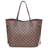 Louis Vuitton Neverfull MM Damier Ebene Back