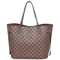 Louis Vuitton Neverfull MM Damier Ebene Back