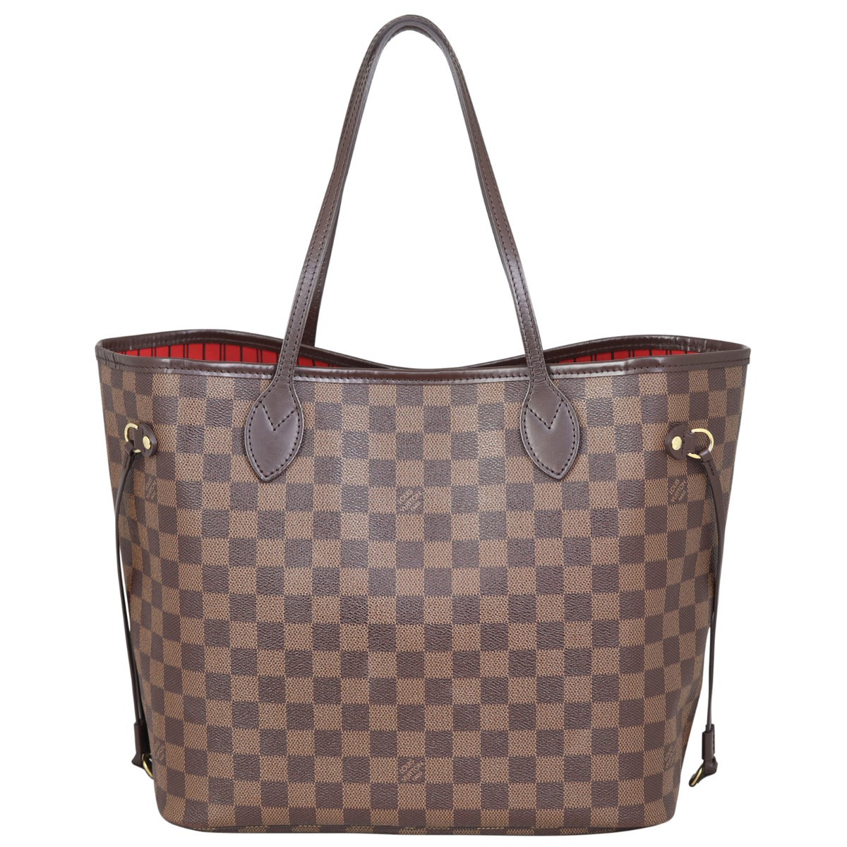 Louis Vuitton Neverfull MM Damier Ebene Back