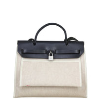 Hermes Herbag Toile PM Back