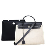 Hermes Herbag Toile PM Front with strap
