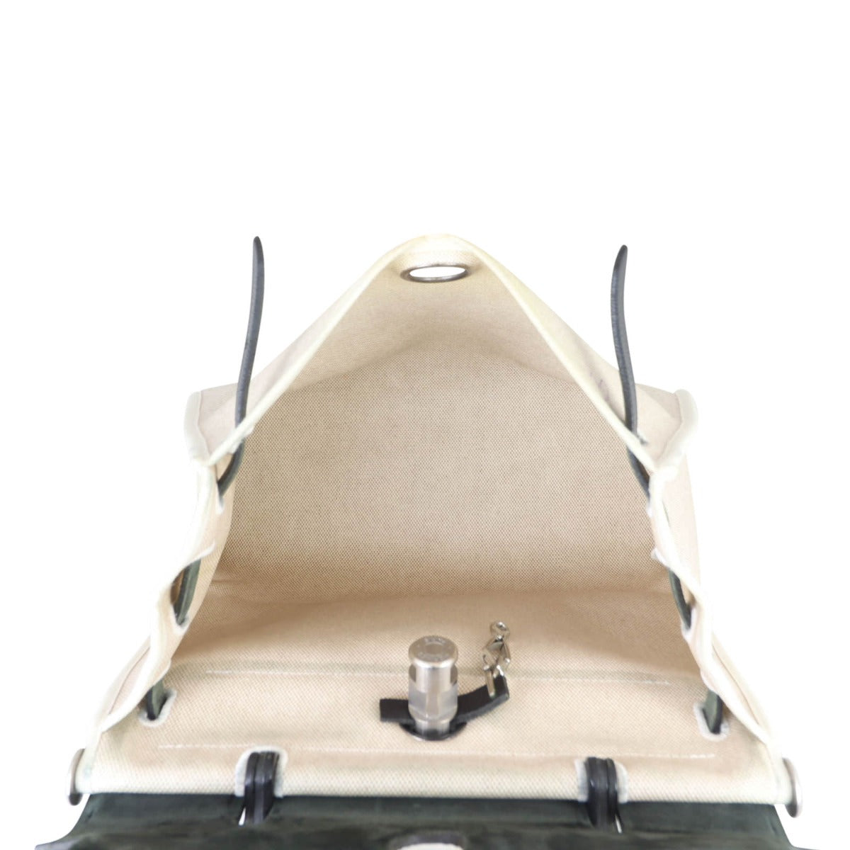 Hermes Herbag Toile PM Interior