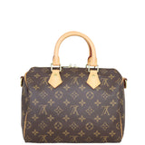 Louis Vuitton Speedy 25 Bandouliere Monogram Back