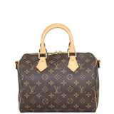 Louis Vuitton Speedy 25 Bandouliere Monogram Front