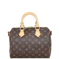 Louis Vuitton Speedy 25 Bandouliere Monogram Front