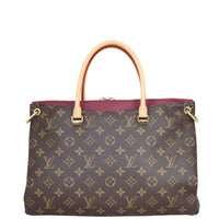 Louis Vuitton Pallas MM Monogram Back