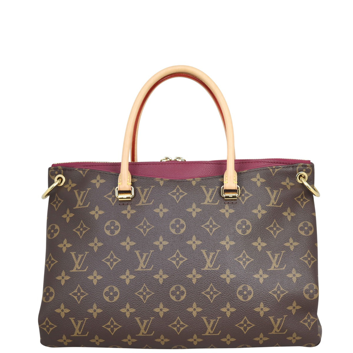 Louis Vuitton Pallas MM Monogram Back