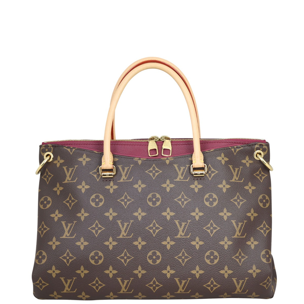 Louis Vuitton Pallas MM Monogram Front