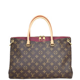 Louis Vuitton Pallas MM Monogram Front
