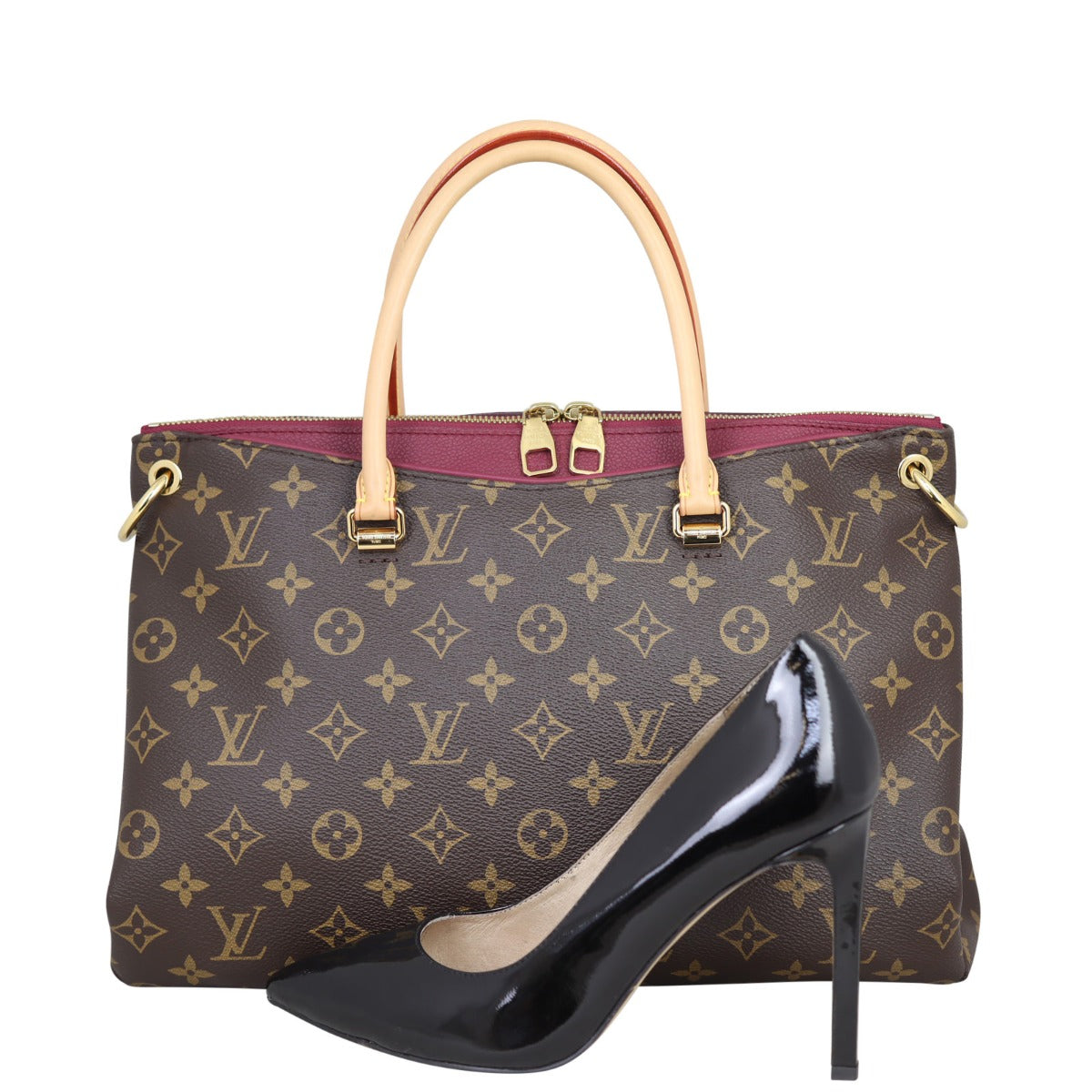 Louis Vuitton Pallas MM Monogram Shoe