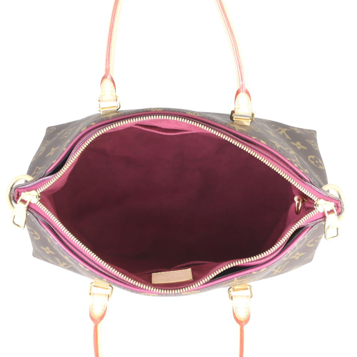 Louis Vuitton Pallas MM Monogram Interior