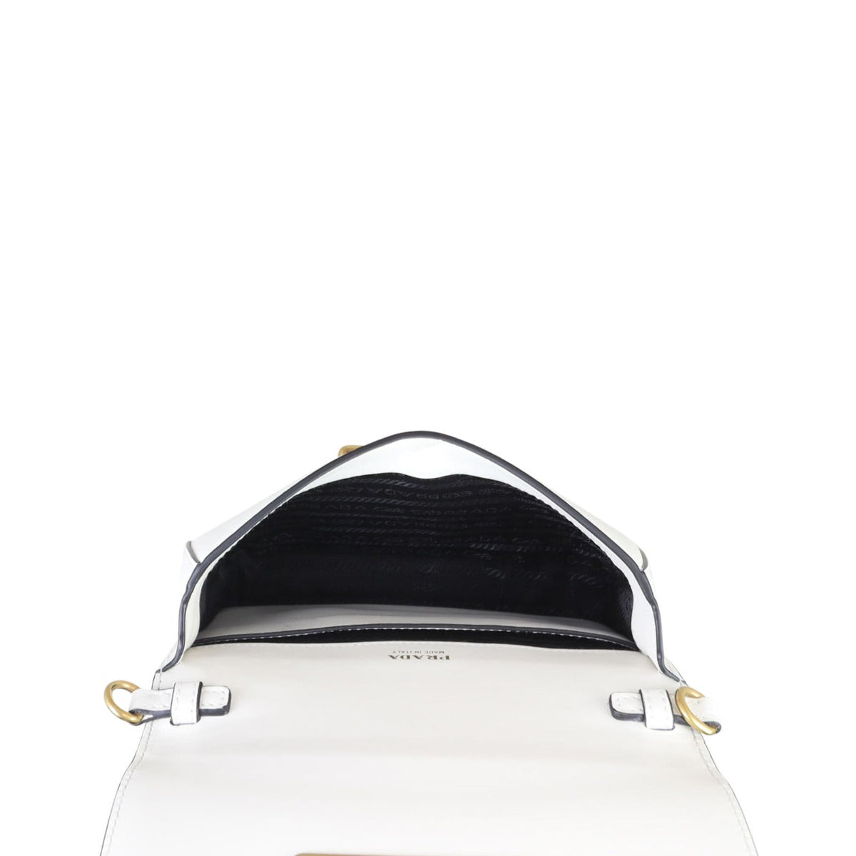 Prada Cahier Belt Bag Interior