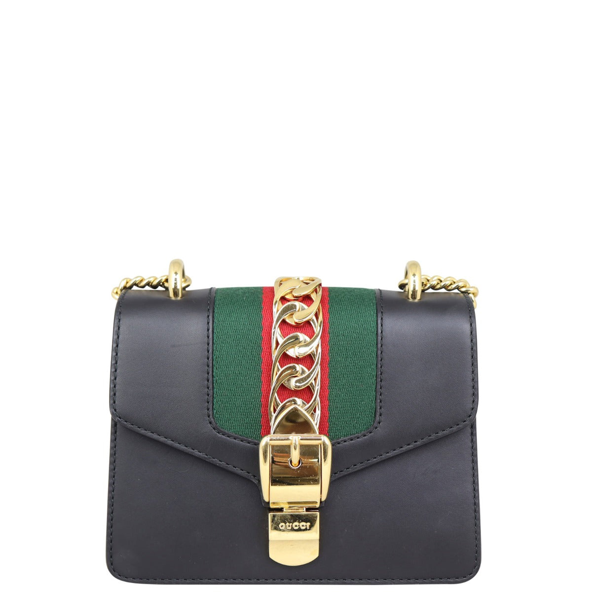 Gucci Sylvie Mini Chain Bag Front