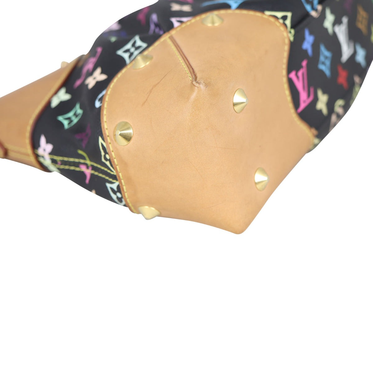 Louis Vuitton Judy MM Monogram Multicolore Corner Closeup