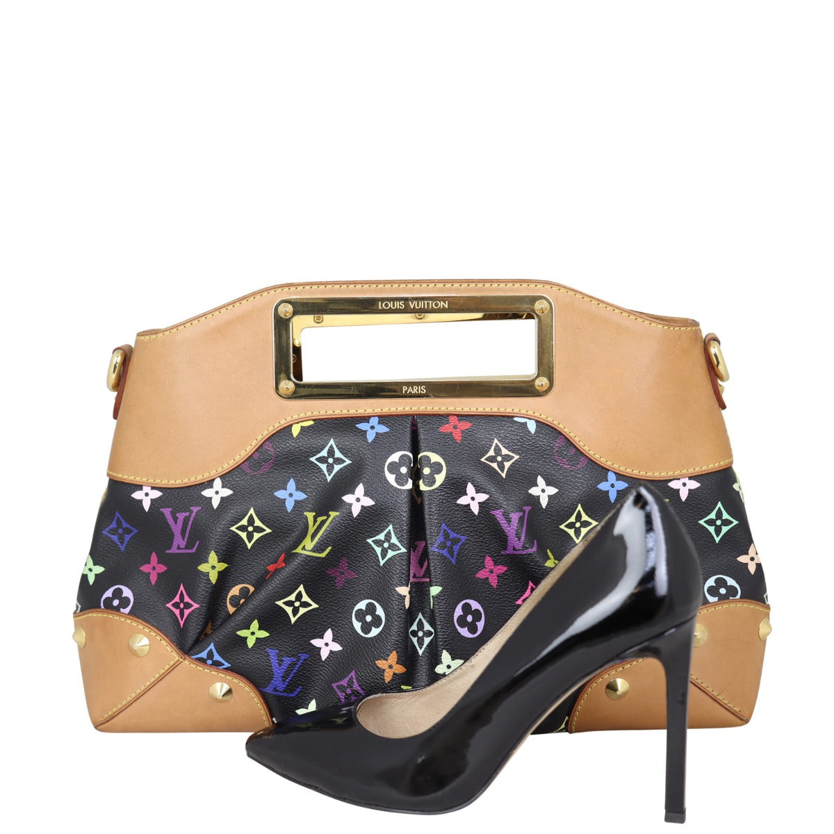 Louis Vuitton Judy MM Monogram Multicolore Shoe