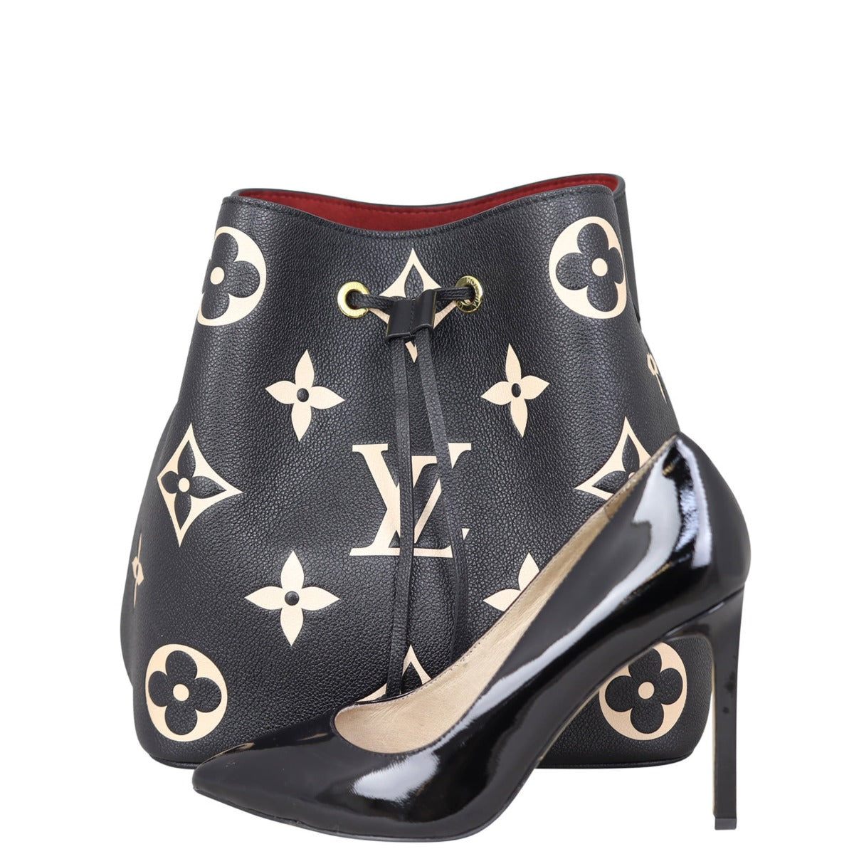 Louis Vuitton NeoNoe MM Monogram Empreinte Giant Shoe
