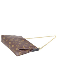 Louis Vuitton Pallas Clutch with Chain Corner Distance