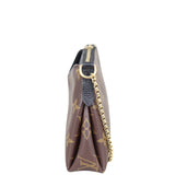 Louis Vuitton Pallas Clutch with Chain Side