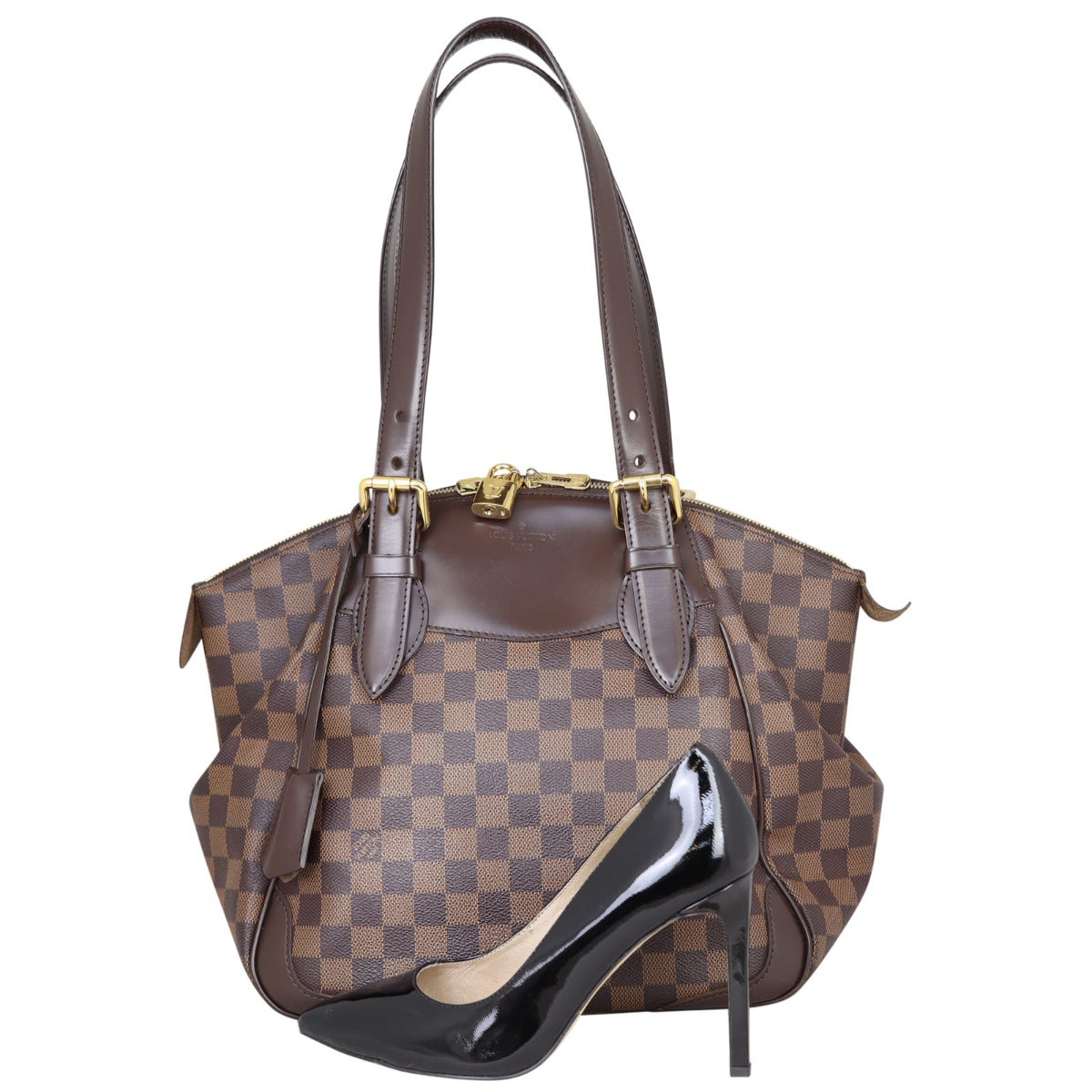 Louis Vuitton Verona MM Damier Ebene Shoe