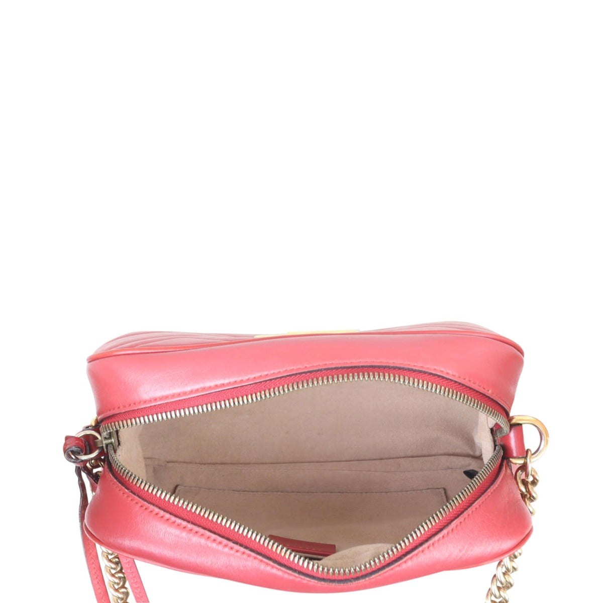 Gucci GG Marmont Small Camera Bag Interior