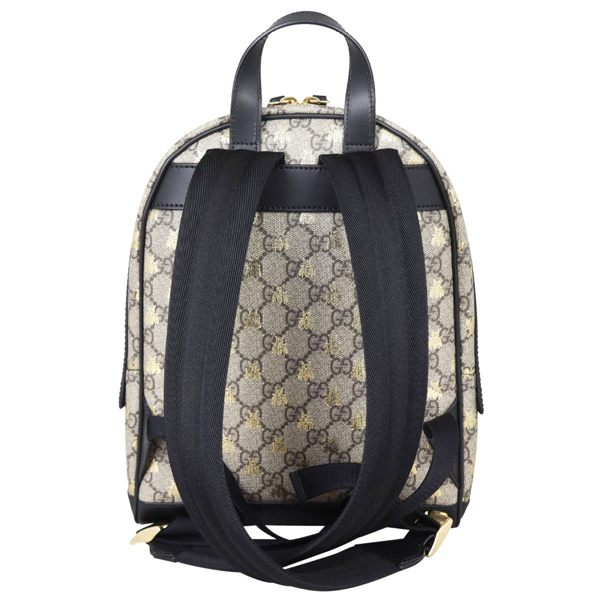 Gucci GG Supreme Bees Backpack Back