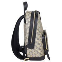 Gucci GG Supreme Bees Backpack Side