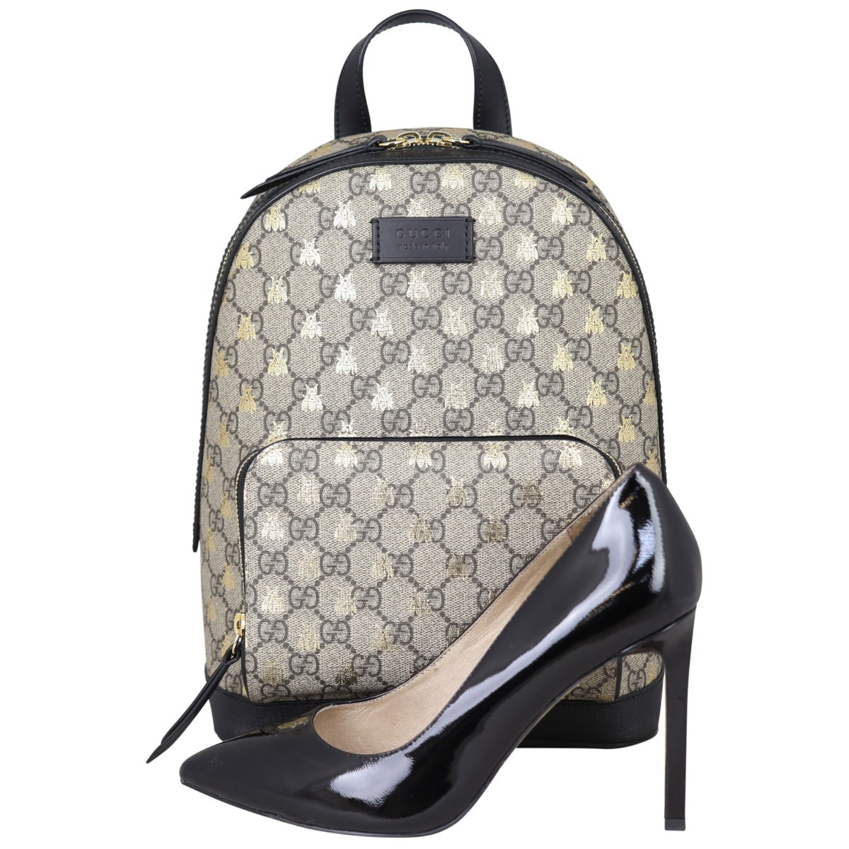 Gucci GG Supreme Bees Backpack – Luxe.It.Fwd
