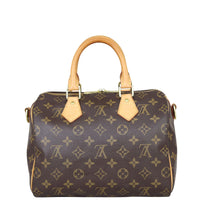 Louis Vuitton Speedy 25 Bandouliere Monogram Back