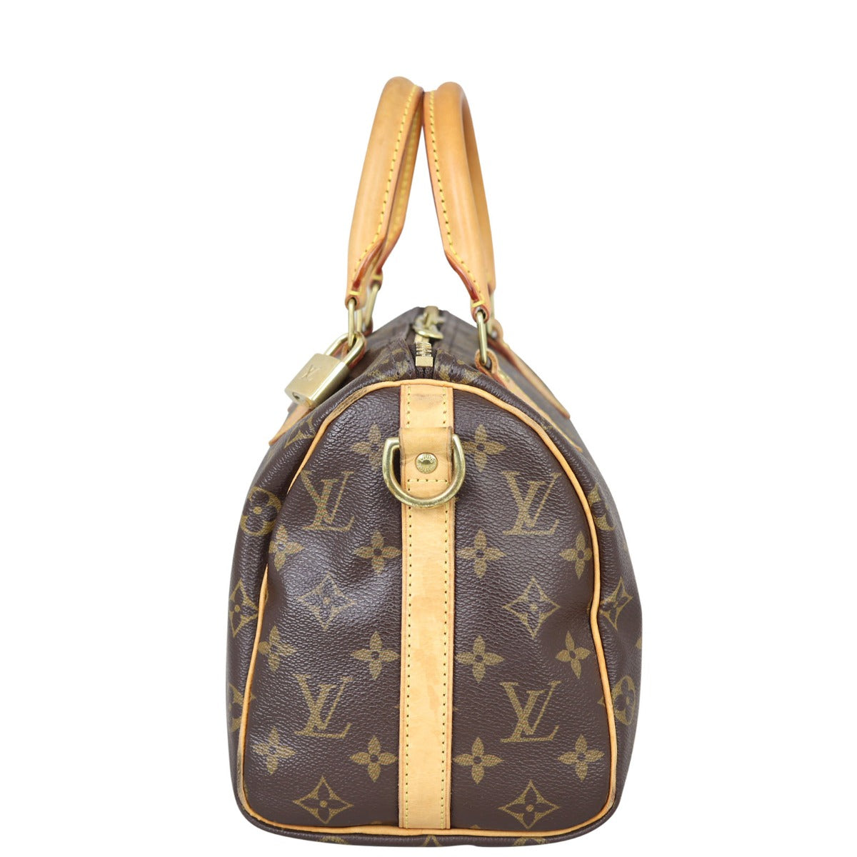 Louis Vuitton Speedy 25 Bandouliere Monogram Side