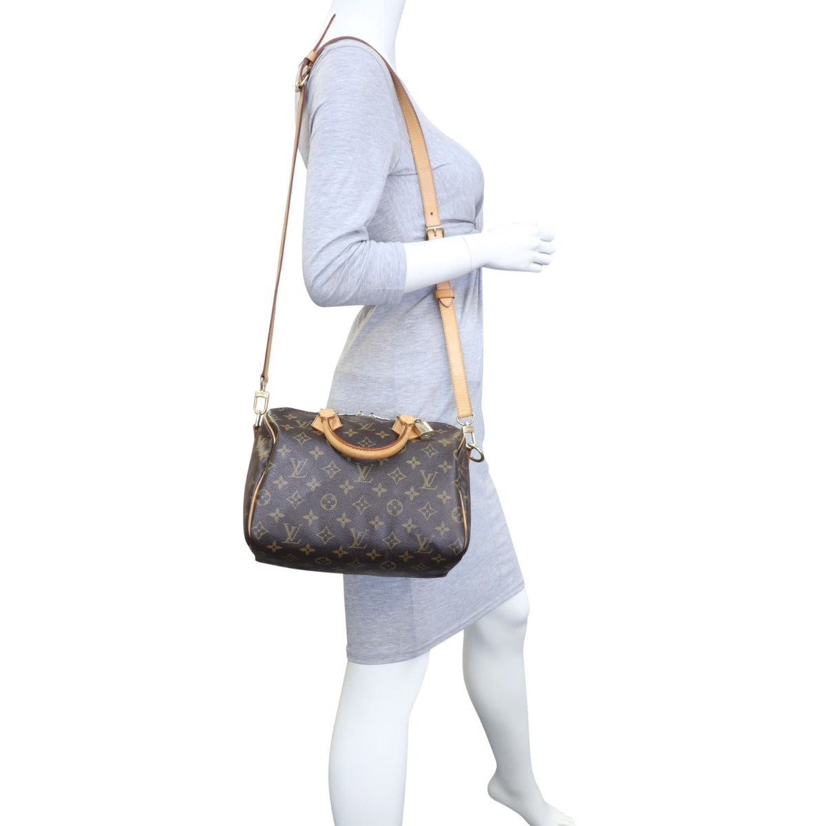 Louis Vuitton Speedy 25 Bandouliere Monogram Mannequin