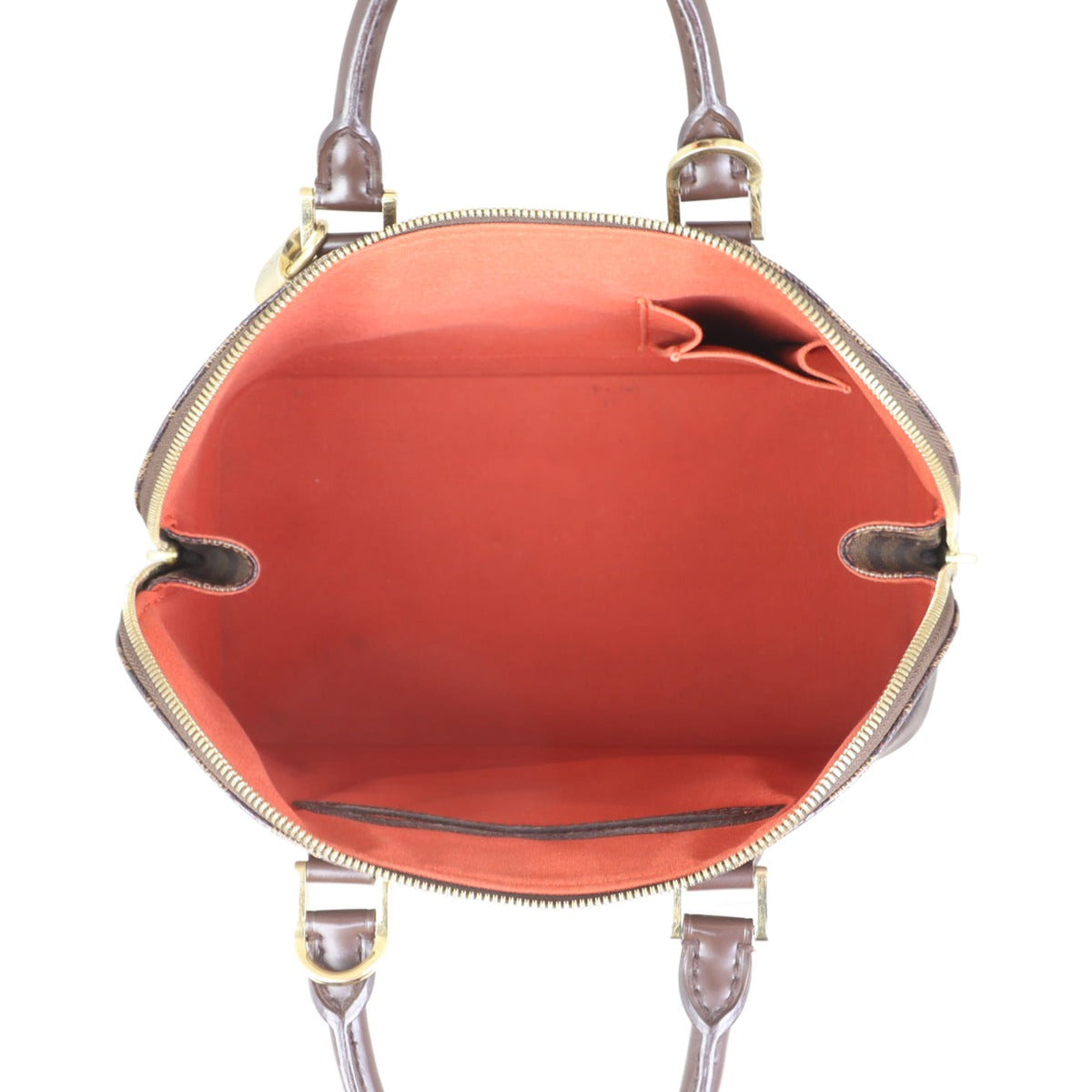 Louis Vuitton Alma PM Damier Ebene Interior