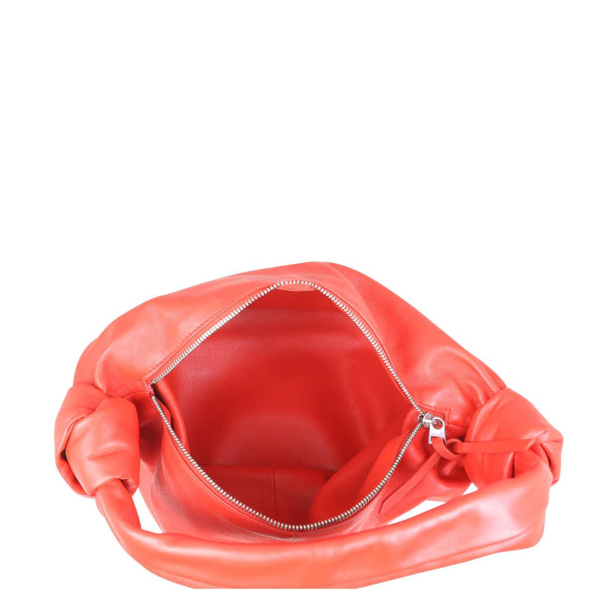 Bottega Veneta Nappa Double Knot Mini Bag Interior