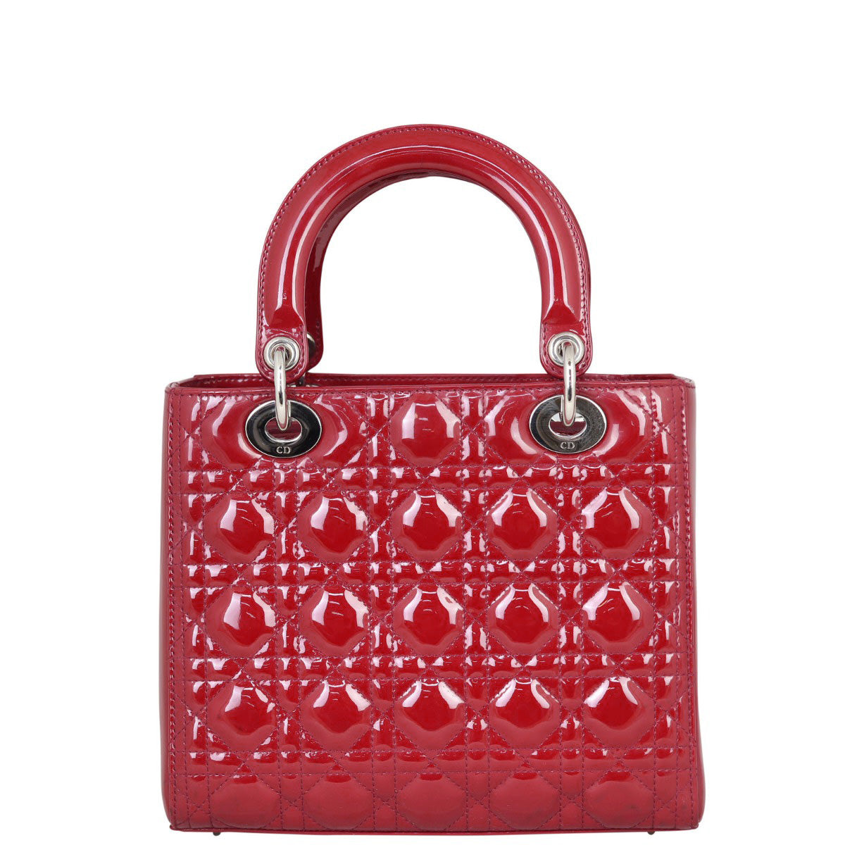 Dior Lady Dior Medium (red) Back
