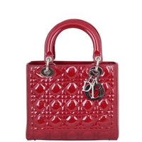 Dior Lady Dior Medium (red) Front 