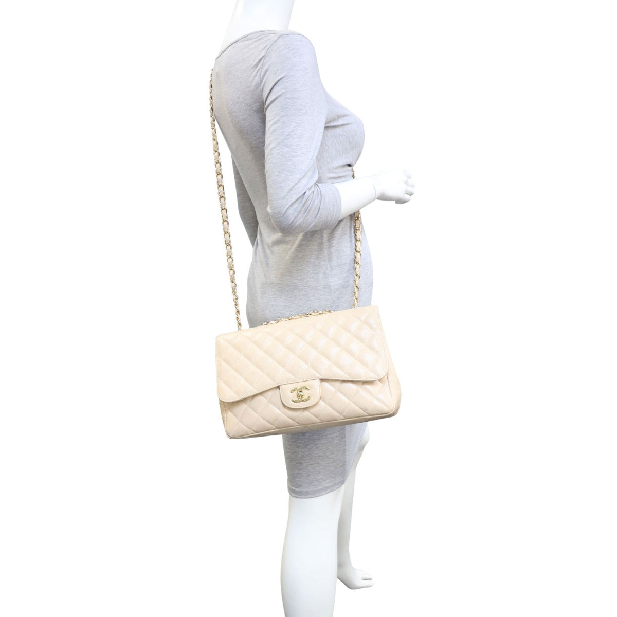Chanel Classic Single Flap Jumbo Mannequin