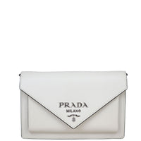 Prada Saffiano Mini Envelope Bag Front