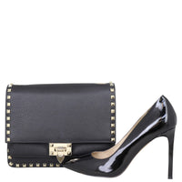 Valentino Rockstud Crossbody Shoe