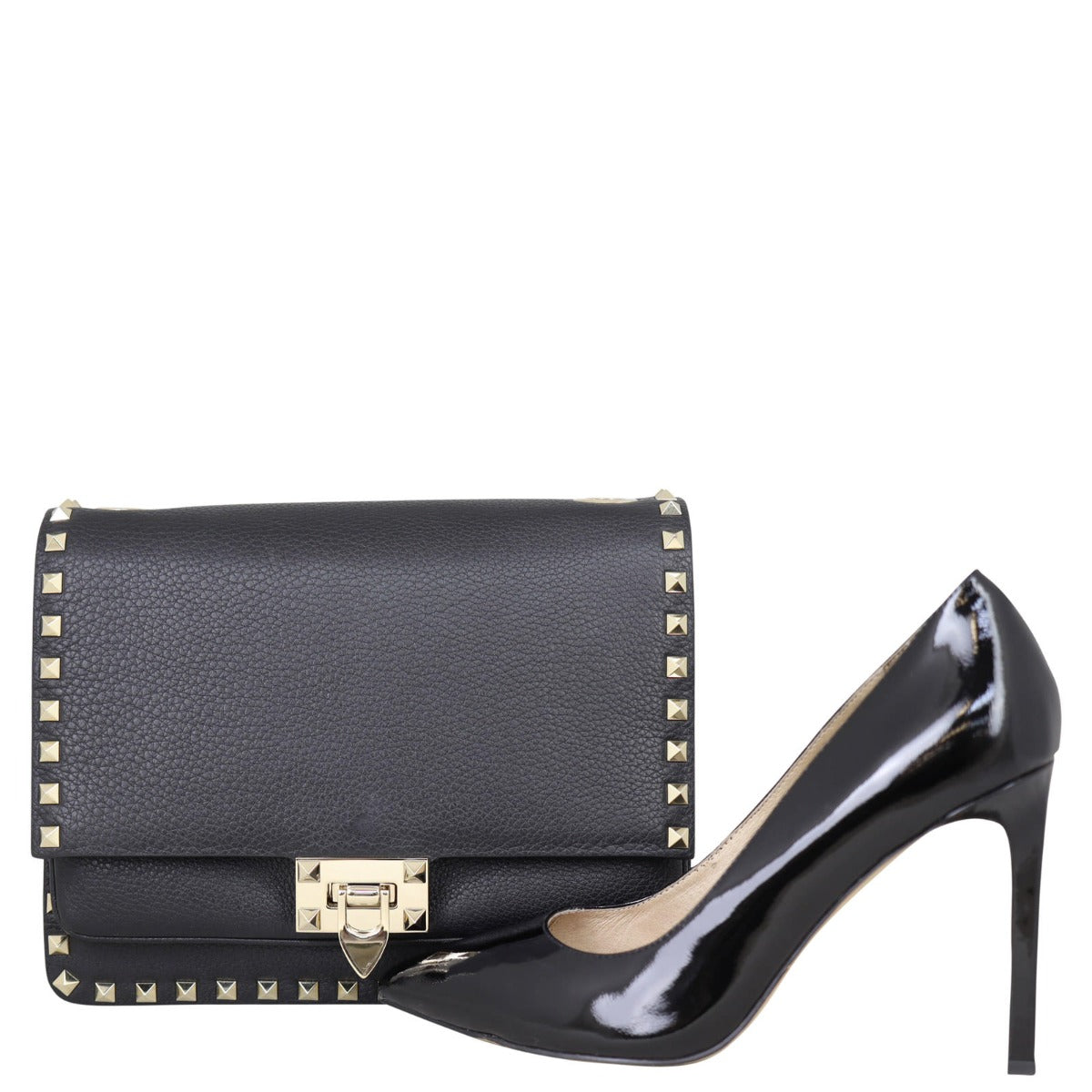Valentino Rockstud Crossbody Shoe