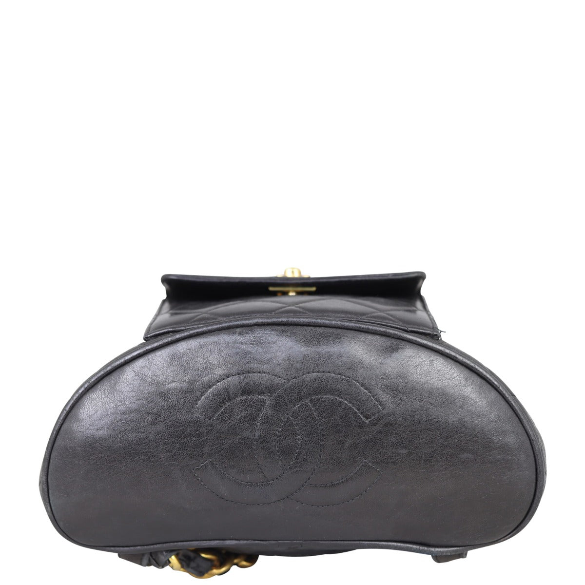 Chanel Duma Quilted Backpack Vintage Back