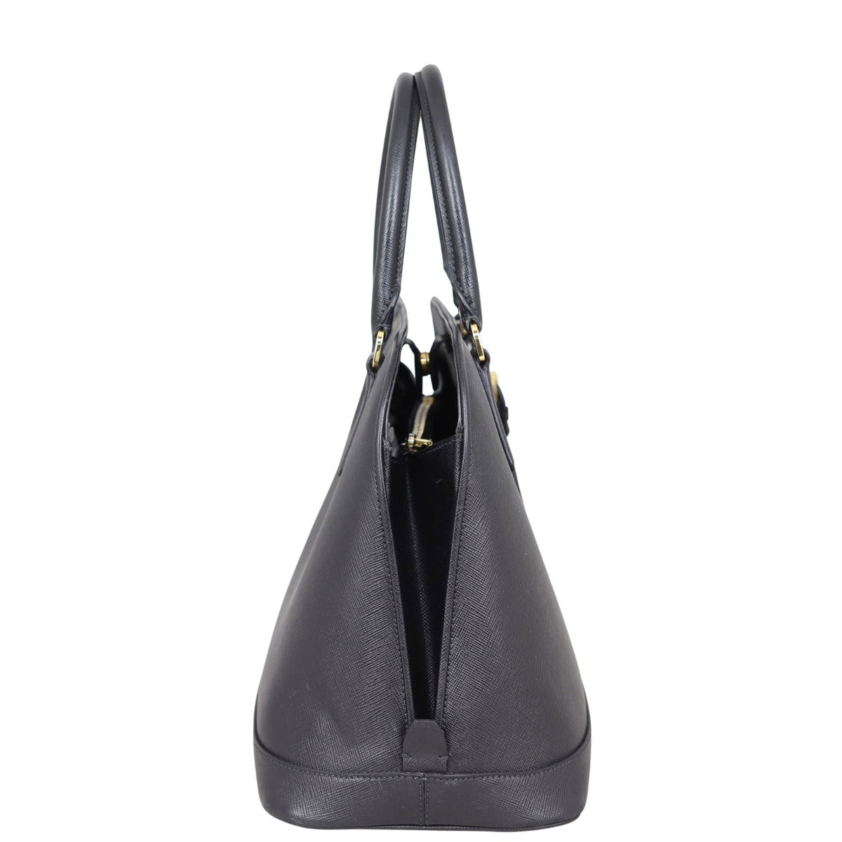 Prada Saffiano Lux Promenade Medium Side