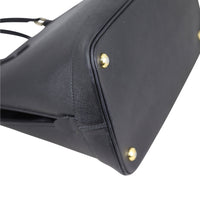 Prada Saffiano Lux Promenade Medium Corner Closeup