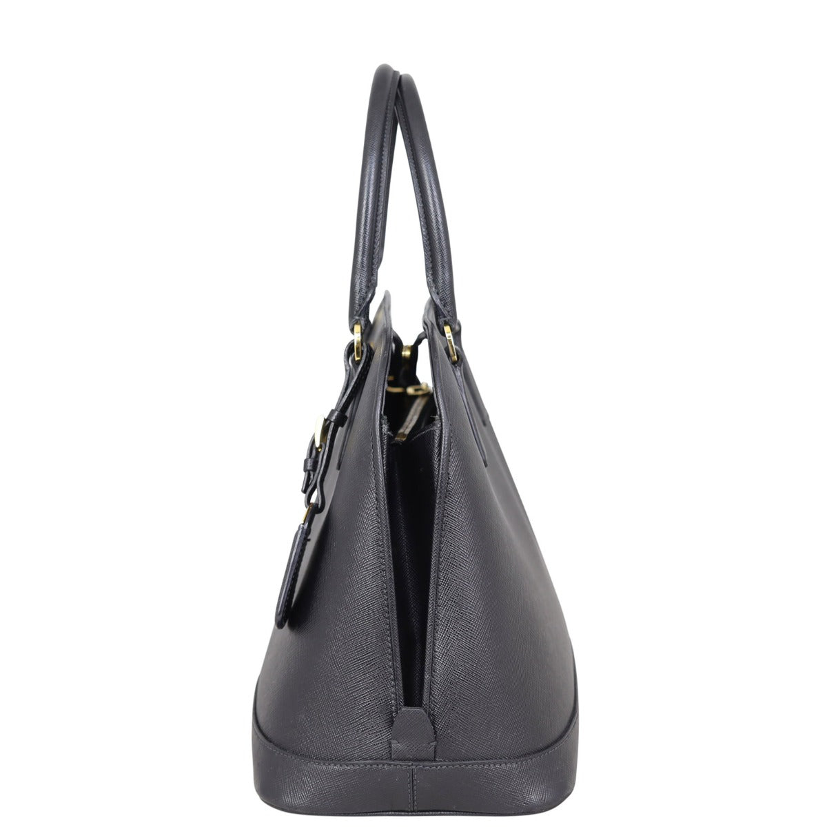 Prada Saffiano Lux Promenade Medium Side