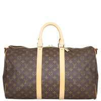 Louis Vuitton Keepall 45 Bandouliere Monogram Front