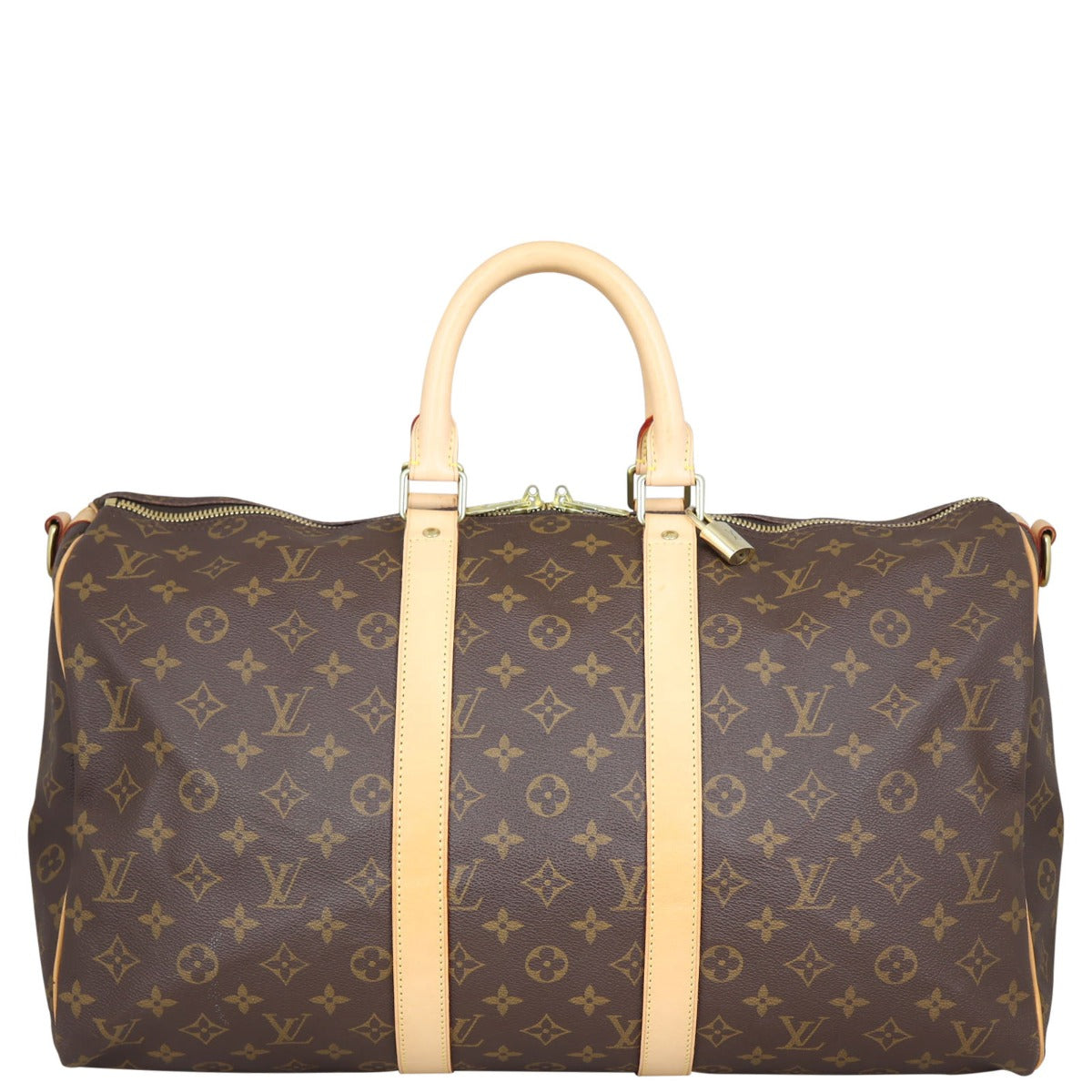Louis Vuitton Keepall 45 Bandouliere Monogram Front