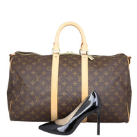 Louis Vuitton Keepall 45 Bandouliere Monogram Shoe