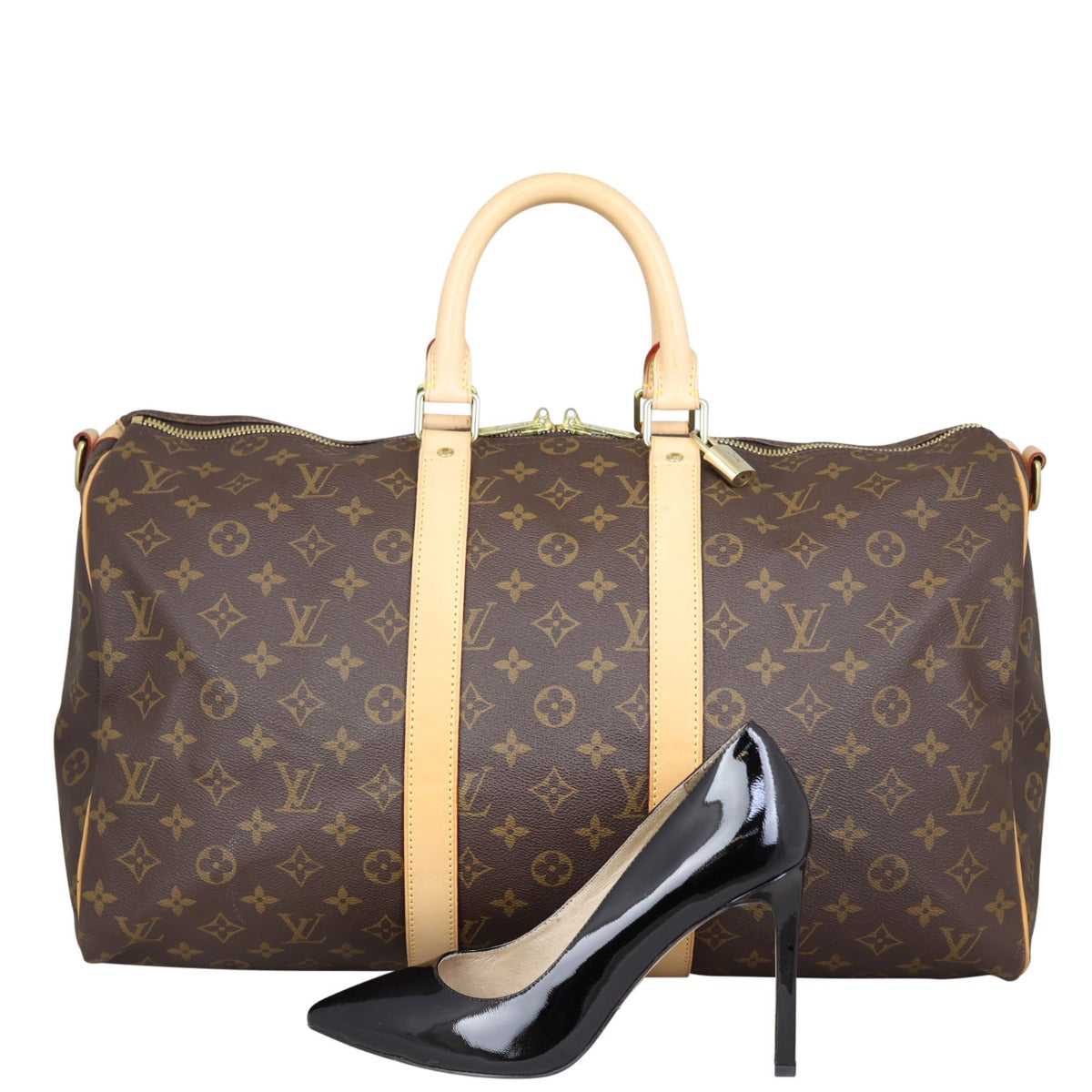 Louis Vuitton Keepall 45 Bandouliere Monogram Shoe